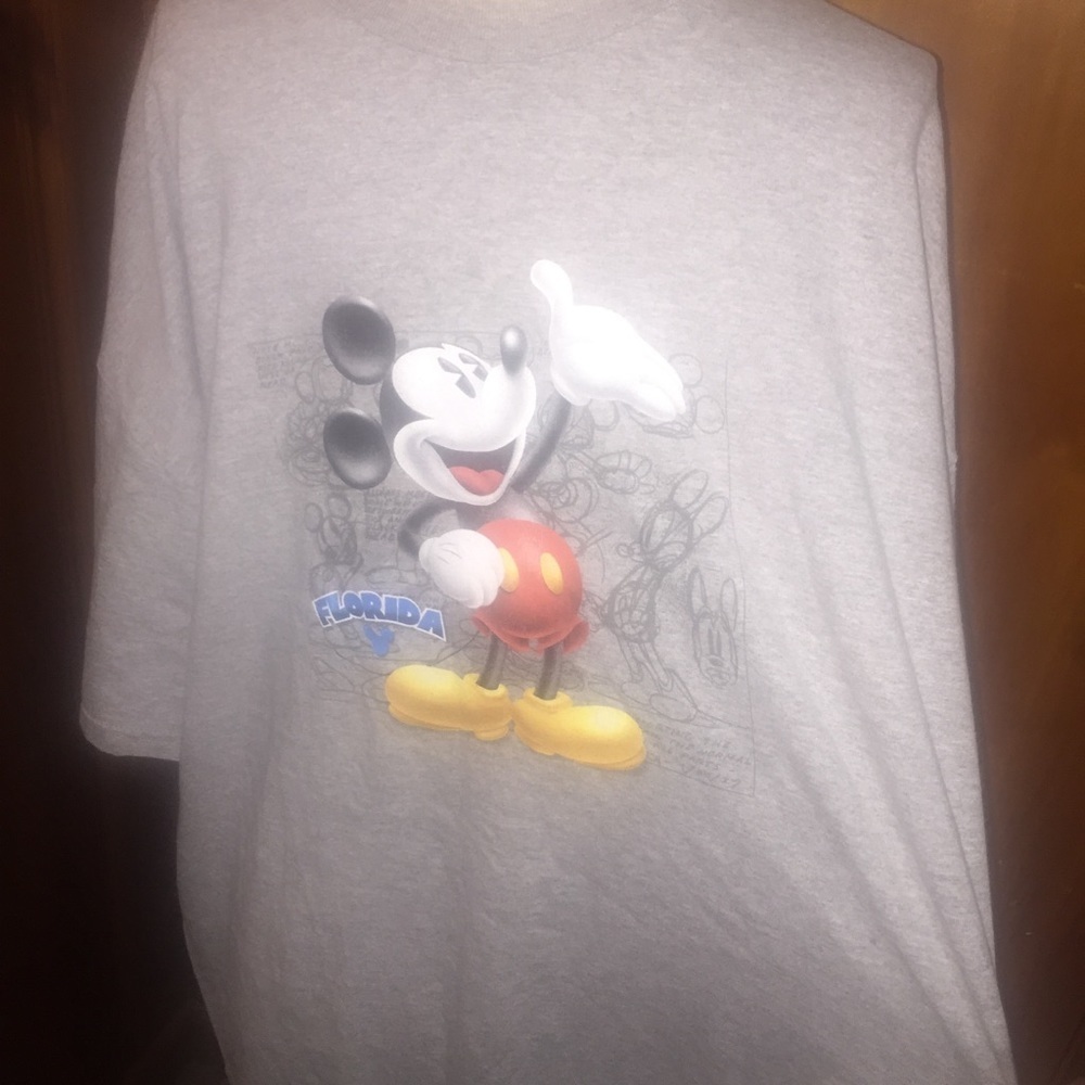 Adult Disney Mickey Mouse Florida tshirt 3xl Top